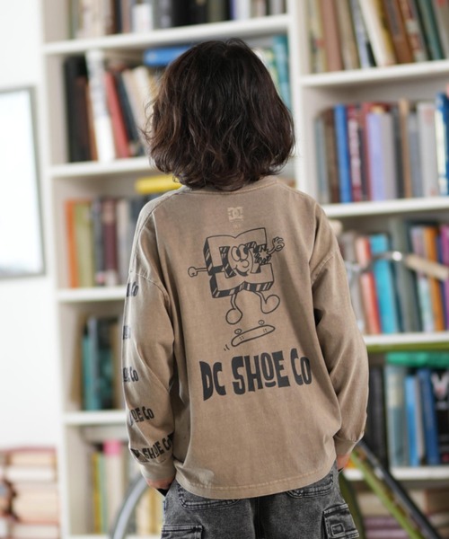DC（ディーシー）の「DC/ディーシー 25 KD PLAY TIME LS キッズ ロンT YLT254520（Tシャツ/カットソー・キッズ・ブラック/ベージュ/ホワイト・100cm/110cm/120cm/130cm/140cm/150cm/160cm）」の19枚目の写真