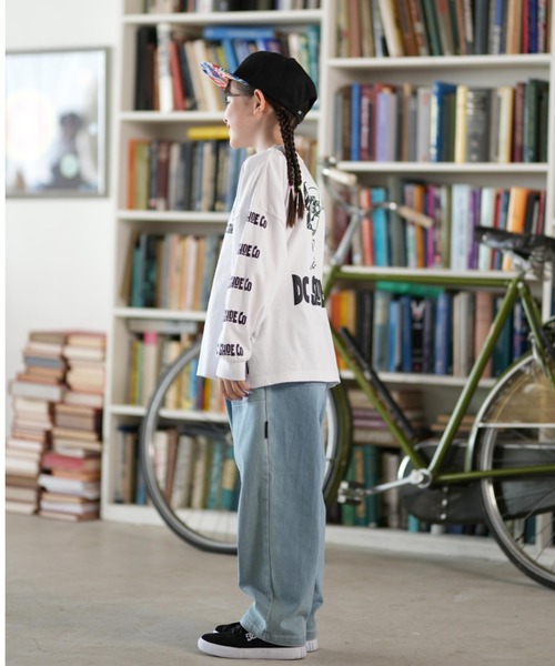 DC（ディーシー）の「DC/ディーシー 25 KD PLAY TIME LS キッズ ロンT YLT254520（Tシャツ/カットソー・キッズ・ブラック/ベージュ/ホワイト・100cm/110cm/120cm/130cm/140cm/150cm/160cm）」の16枚目の写真