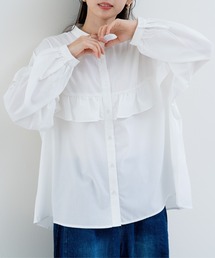 refinedworks | 【refinedworks】華やぎを添える フリルブラウス(シャツ/ブラウス)