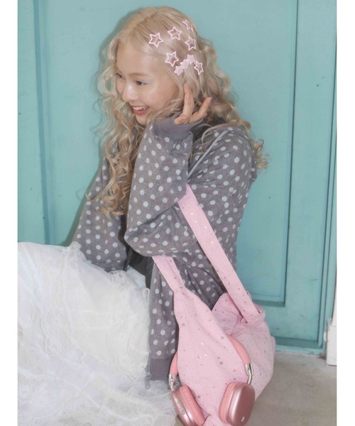 WC(ダブル シー)の「《2点セット》スタークリップセット(バレッタ/ヘアクリップ・レディース・ブルー/ピンク・FREE)」の12枚目の写真