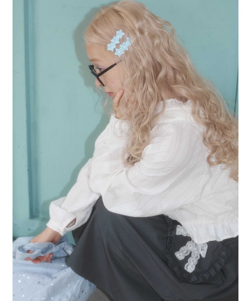 WC(ダブル シー)の「《2点セット》スタークリップセット(バレッタ/ヘアクリップ・レディース・ブルー/ピンク・FREE)」の18枚目の写真