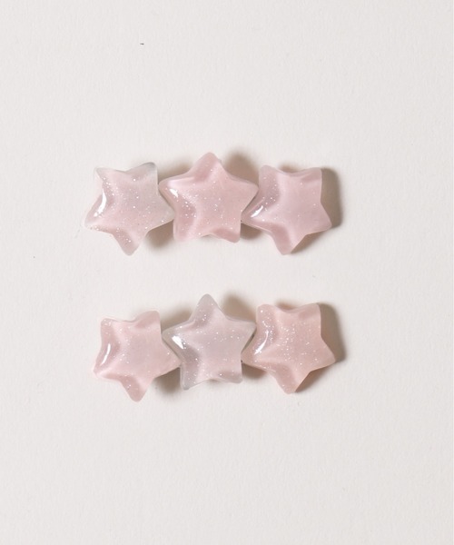 WC(ダブル シー)の「《2点セット》スタークリップセット(バレッタ/ヘアクリップ・レディース・ブルー/ピンク・FREE)」の7枚目の写真