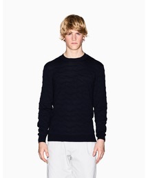 ARMANI EXCHANGE | 【A|X アルマーニ エクスチェンジ】CL ジオメトリックパターン ニットプルオーバー(ニット/セーター)
