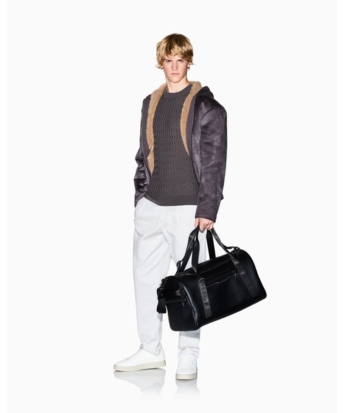 ARMANI EXCHANGE(アルマーニエクスチェンジ)の「【A|X アルマーニ エクスチェンジ】CL ジオメトリックパターン ニットプルオーバー(ニット/セーター・メンズ・ダークネイビー/グレー系その他・LARGE/X-SMALL/X-LARGE/SMALL/MEDIUM)」の10枚目の写真