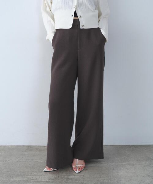 CODE A(コードエー)の「easy-fit trousers(その他パンツ・レディース・ブラック/ブラウン系その他・36/34/38)」の11枚目の写真