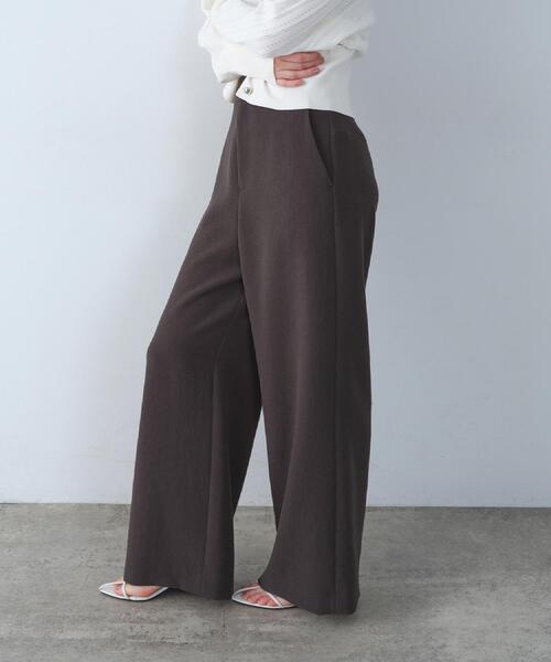 CODE A(コードエー)の「easy-fit trousers(その他パンツ・レディース・ブラック/ブラウン系その他・36/34/38)」の12枚目の写真