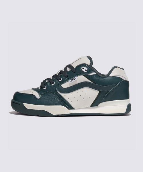 VANS(バンズ)の「VANS PREMIUM ローリー XLT / Rowley XLT LX VINTAGE GOBLIN VN000CQFCPM1(スニーカー・メンズ・ダークグリーン・4/4.5/5/5.5/6/6.5/7/7.5/8.5/9/9.5/10/10.5/11/12)」の1枚目の写真