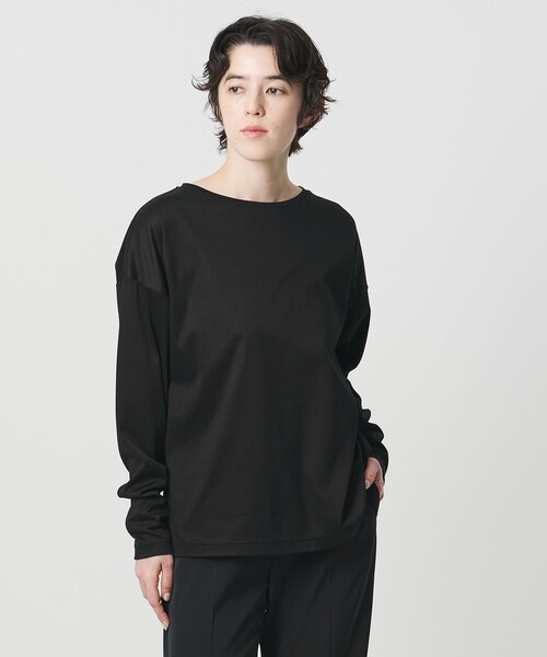 MARW UNITED ARROWS（マルゥ ユナイテッドアローズ）の「＜MARW UNITED ARROWS＞ロングスリーブ カットソー 汗染み防止（Tシャツ/カットソー・レディース・ホワイト/ライトグレー/ダークブラウン/ブラック/グレー系/ネイビー/その他1・FREE）」の10枚目の写真