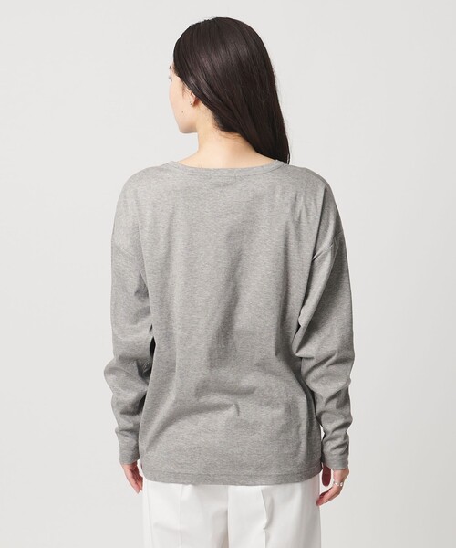 MARW UNITED ARROWS（マルゥ ユナイテッドアローズ）の「＜MARW UNITED ARROWS＞ロングスリーブ カットソー 汗染み防止（Tシャツ/カットソー・レディース・ホワイト/ライトグレー/ダークブラウン/ブラック/グレー系・FREE）」の19枚目の写真