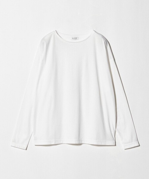 MARW UNITED ARROWS（マルゥ ユナイテッドアローズ）の「＜MARW UNITED ARROWS＞ロングスリーブ カットソー 汗染み防止（Tシャツ/カットソー・レディース・ホワイト/ライトグレー/ダークブラウン/ブラック/グレー系・FREE）」の9枚目の写真