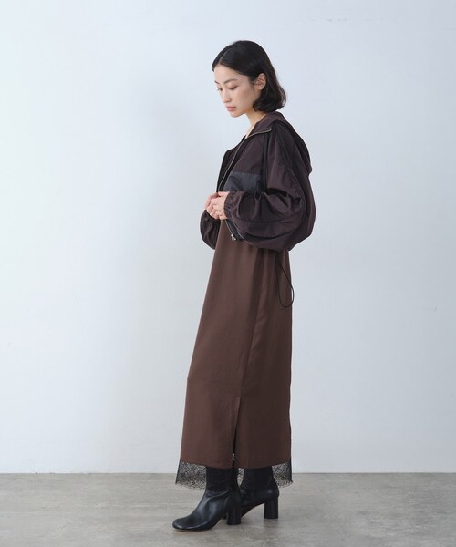 CODE A(コードエー)の「urban light crop blouson(ブルゾン・レディース・ブラック系4/ブラウン系その他5・00)」の9枚目の写真