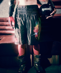 PLEASURES × DAFTPUNK DAFT CLUB SPORT SHORT