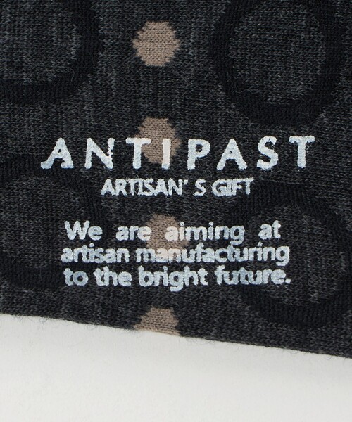 ANTIPAST（アンティパスト）の「＜ANTIPAST＞リングソックス（ソックス/靴下・メンズ・ダークグレー/ネイビー・FREE）」の6枚目の写真