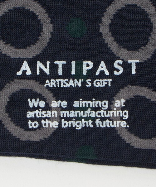 ANTIPAST（アンティパスト）の「＜ANTIPAST＞リングソックス（ソックス/靴下・メンズ・ダークグレー/ネイビー・FREE）」の3枚目の写真