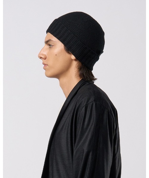 wjk（ダヴルジェイケイ）の「comfy 2-way knit watch（ニットキャップ/ビーニー・メンズ・ブラック/チャコールグレー/ベージュ・FREE）」の22枚目の写真