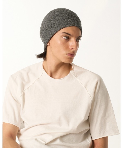 wjk（ダヴルジェイケイ）の「comfy 2-way knit watch（ニットキャップ/ビーニー・メンズ・ブラック/チャコールグレー/ベージュ・FREE）」の18枚目の写真