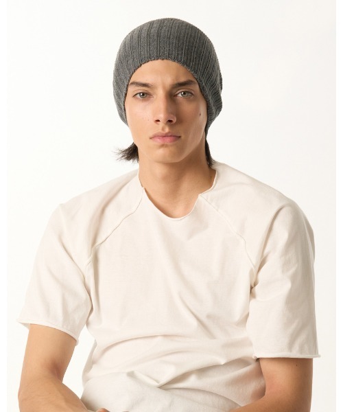 wjk（ダヴルジェイケイ）の「comfy 2-way knit watch（ニットキャップ/ビーニー・メンズ・ブラック/チャコールグレー/ベージュ・FREE）」の19枚目の写真
