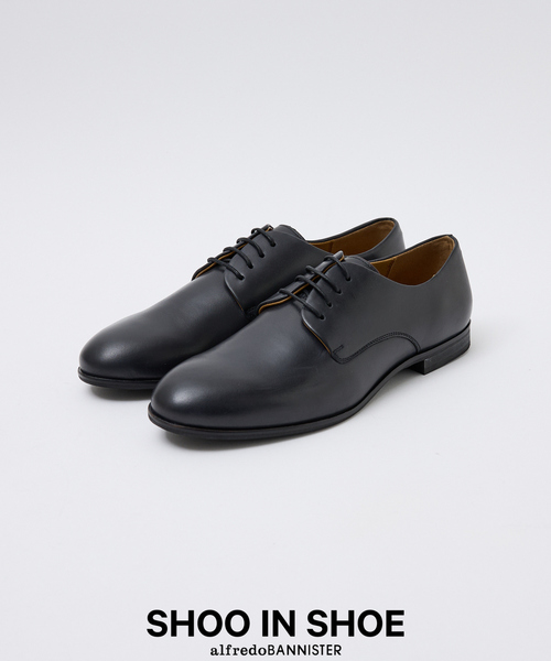 alfredoBANNISTER（アルフレッドバニスター）の「【SHOO IN SHOE】スタンダード プレーントゥ シューズ  / レザーシューズ（ドレスシューズ・メンズ・ライトグレー/ブラック/ダークブラウン・44/40/41/42/43/45）」の2枚目の写真