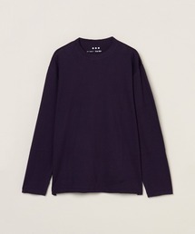three dots（スリードッツ）の「コットンウール 長袖Tシャツ（Tシャツ/カットソー）」