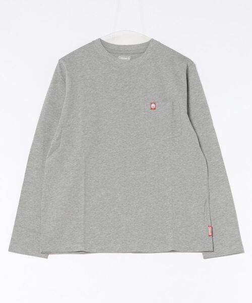 COLEMAN(コールマン)の「/Coleman/1P REG CREW L/S(Tシャツ/カットソー・メンズ・ベージュ/グレー/ブラック/ホワイト・LARGE/X-LARGE/MEDIUM/SMALL)」の4枚目の写真
