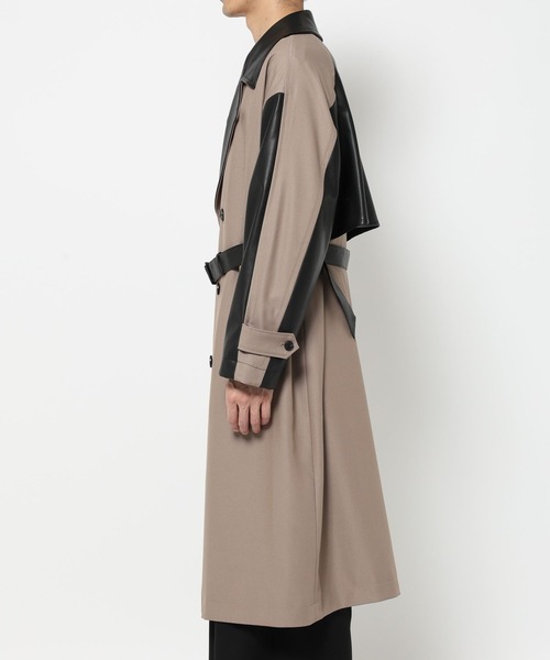 レザーキリカエトレンチコート(HARE)（トレンチコート）｜HARE