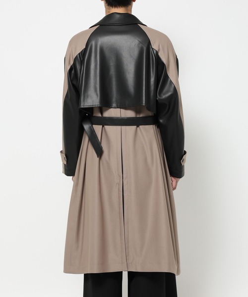 レザーキリカエトレンチコート(HARE)（トレンチコート）｜HARE（ハレ