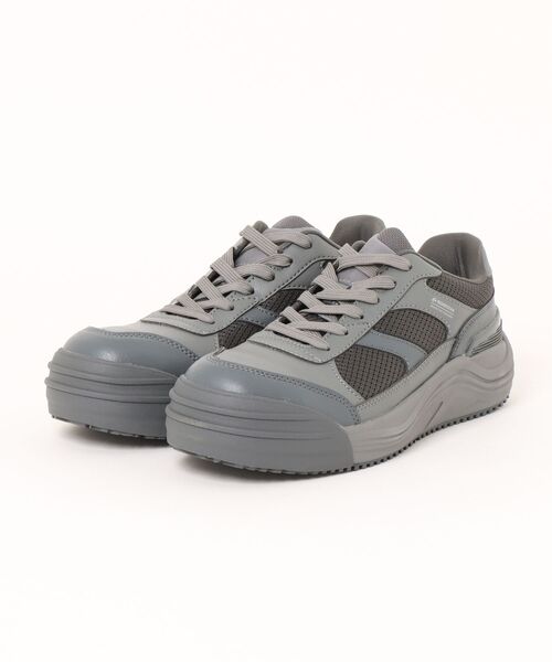 MoonStar(ムーンスター)の「《moonstar》MS ADT01(スニーカー・メンズ・グレー/ブラック・25.5cm/26.0cm/26.5cm/27.0cm/27.5cm/28.0cm/25.0cm)」の1枚目の写真