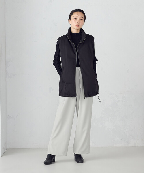 COMME CA ISM(コムサイズム)の「裾スリットストレートシルエット イージーパンツ(その他パンツ・レディース・チャコール/グレー・SMALL/MEDIUM/LARGE/X-LARGE)」の4枚目の写真