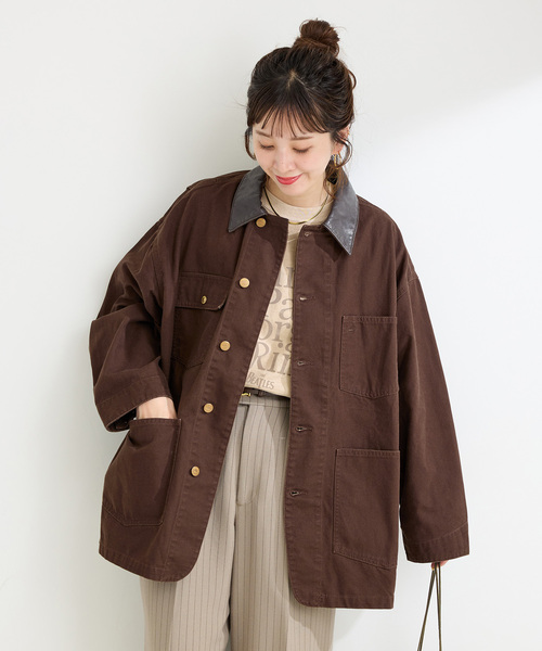 ウォッシャブル / DU JOUR/デュ ジュール NEW JEAN COVERALL