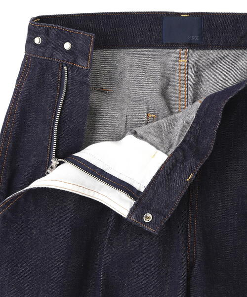 SERGE de bleu（サージ）の「＜SERGE/サージ＞Ｗサイドジップパンツ（デニムパンツ・レディース・ネイビー・36/38）」の12枚目の写真