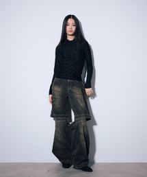 ANNA SUI NYC | ファンクションデニムパンツ(デニムパンツ)