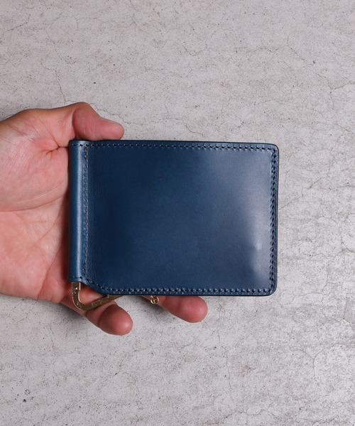 ROTAR(ローター)の「Buttero Leather Money Clip(札入れ/マネークリップ・メンズ・ブラック/ブルー/グリーン/ブラウン・FREE)」の13枚目の写真