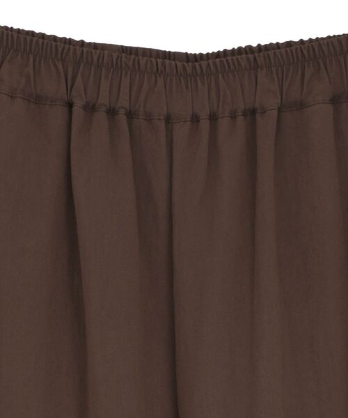ESCAR（エスカー）の「■ESCAR サイドミニフリルワイドパンツ（その他パンツ・レディース・ブラック/ブラウン・FREE）」の12枚目の写真