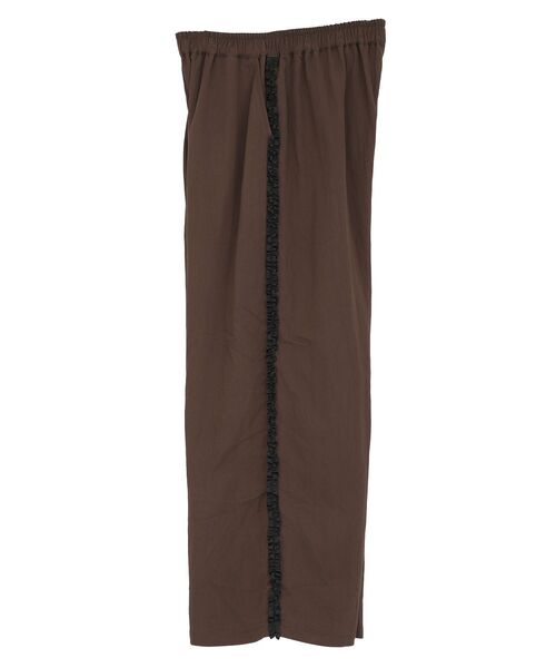 ESCAR（エスカー）の「■ESCAR サイドミニフリルワイドパンツ（その他パンツ・レディース・ブラック/ブラウン・FREE）」の15枚目の写真