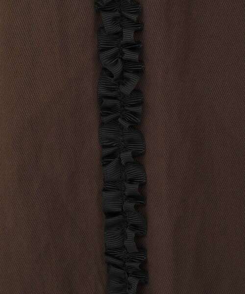 ESCAR（エスカー）の「■ESCAR サイドミニフリルワイドパンツ（その他パンツ・レディース・ブラック/ブラウン・FREE）」の16枚目の写真