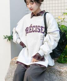 ITEMS URBANRESEARCH | 裏起毛刺繍ロゴスウェット(スウェット)