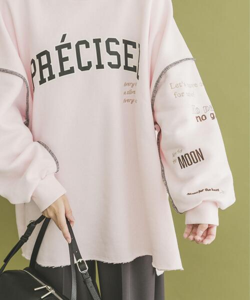 セール】裏起毛刺繍ロゴスウェット（スウェット）｜ITEMS