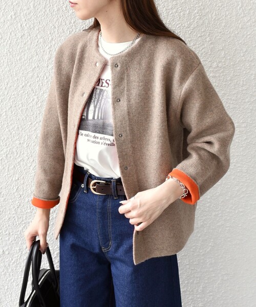 SHIPS Colors:〈手洗い可能〉チャイニーズラクーン ミックス 接