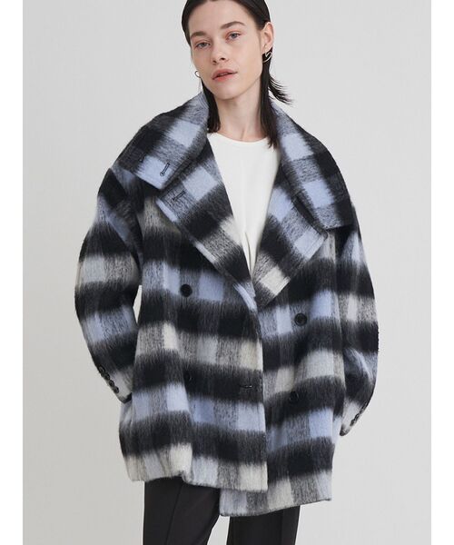 スタンドカラーショートコート（その他アウター）｜ELENDEEK（エレン