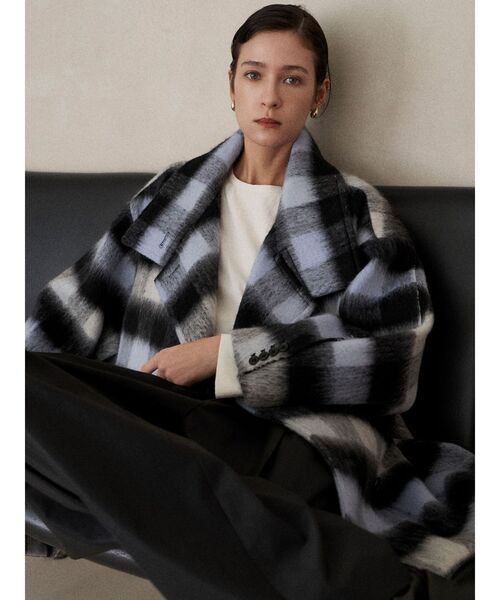 スタンドカラーショートコート（その他アウター）｜ELENDEEK（エレン