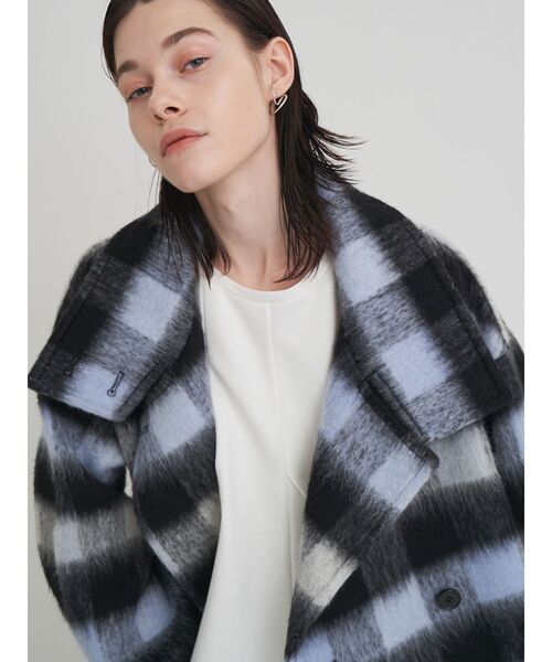 スタンドカラーショートコート（その他アウター）｜ELENDEEK（エレン