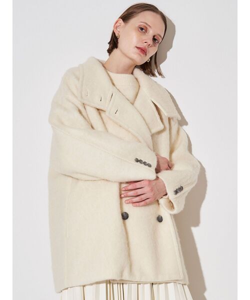 スタンドカラーショートコート（その他アウター）｜ELENDEEK（エレン