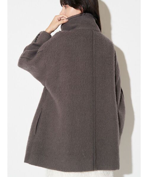 スタンドカラーショートコート（その他アウター）｜ELENDEEK（エレン