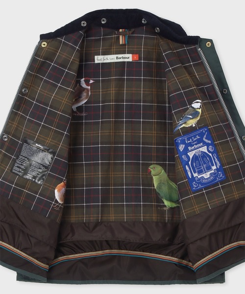Paul Smith Loves Barbour' Transport ワックスジャケット