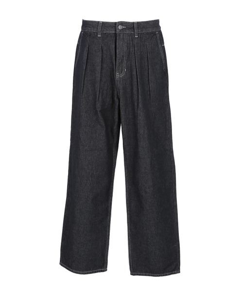 coca（coca）（コカ）の「ツータックテーパードデニムパンツ（デニムパンツ・メンズ・ブラック/インディゴブルー・L/M/XL）」の17枚目の写真