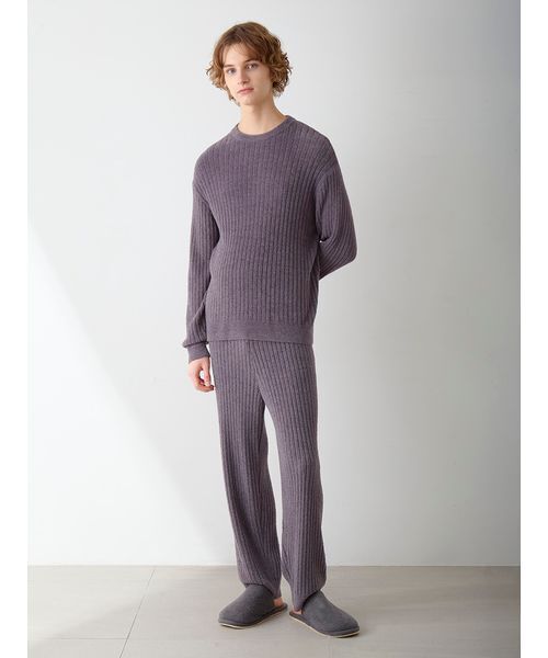 セール】【HOMME】調温スムーズィーロングパンツ（ルームウェア