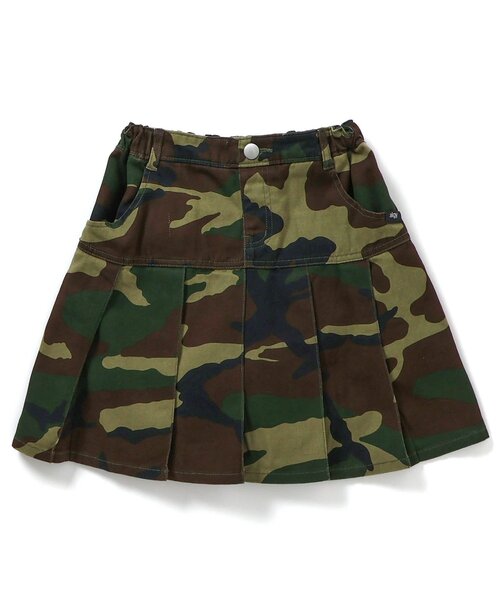 algy(アルジー)の「バックロゴプリーツスカパン(スカート・キッズ・カーキ/ブラック・SMALL/MEDIUM/X-SMALL/XX-SMALL)」の12枚目の写真