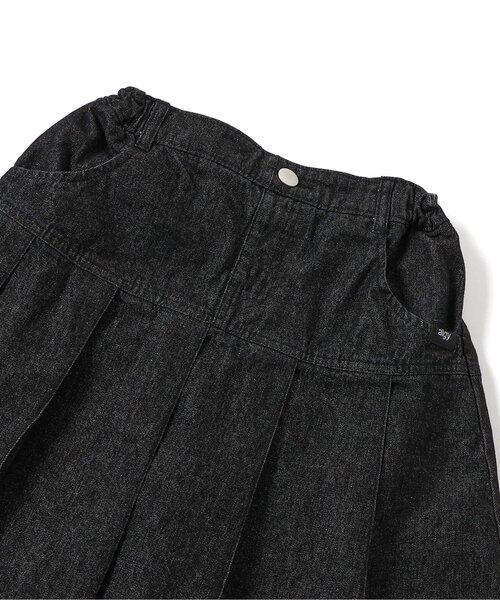 algy(アルジー)の「バックロゴプリーツスカパン(スカート・キッズ・カーキ/ブラック・SMALL/MEDIUM/X-SMALL/XX-SMALL)」の13枚目の写真