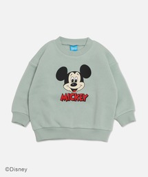 Disney（ディズニー）の「〈ディズニー〉ミッキーマウス / 裏起毛トレーナー（スウェット・キッズ）」