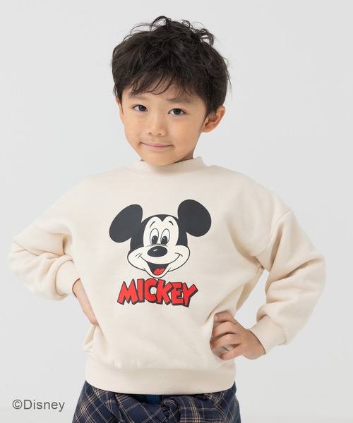 セール】〈ディズニー〉ミッキーマウス / 裏起毛トレーナー